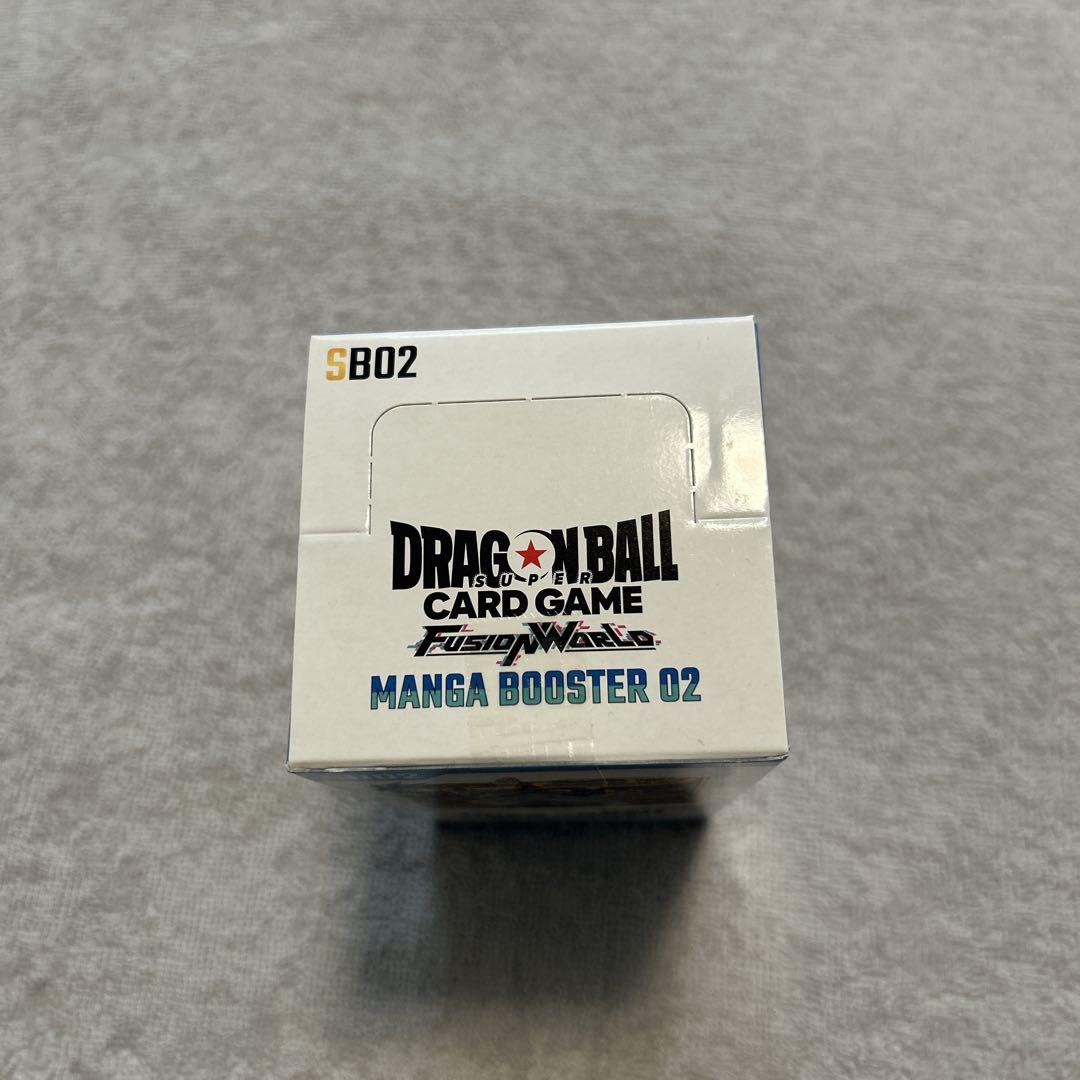 【新品未開封】ドラゴンボールMANGA BOOSTER 02 テープ付き1BOX