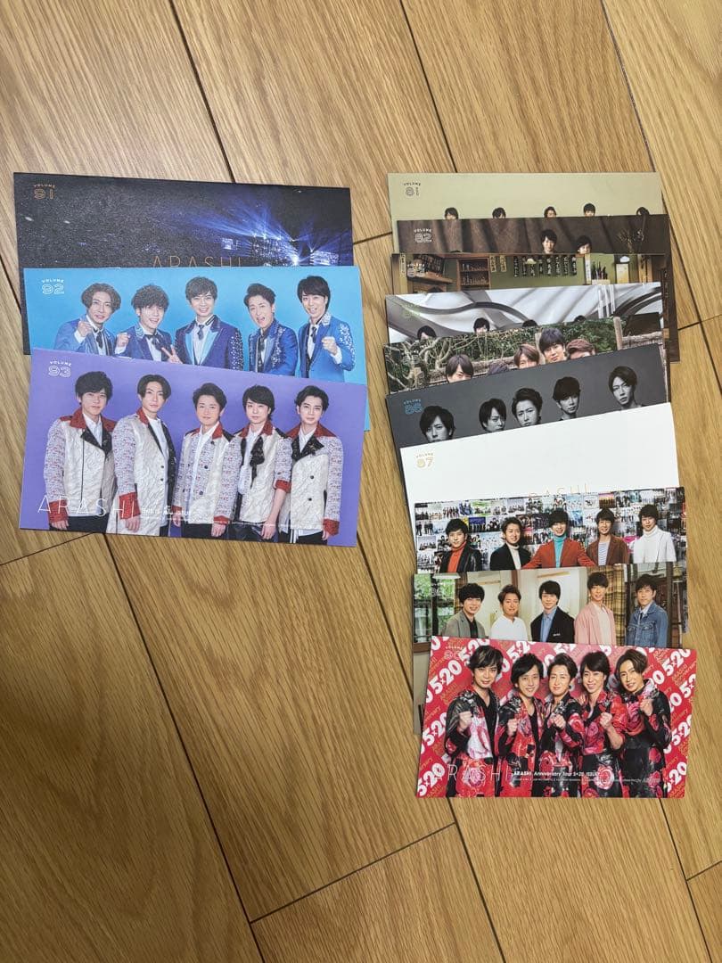 嵐 FC 会報　no.7〜no.103【美品・抜けなし】　ファンクラブ