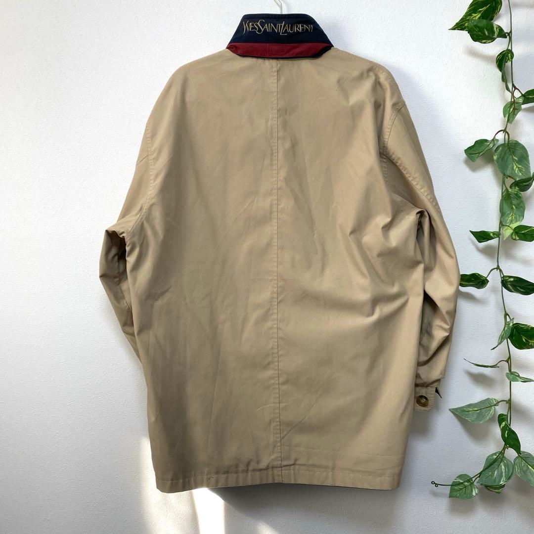 90s YVESSAINTLAURENT イブサンローラン リバーシブルコート - メルカリ