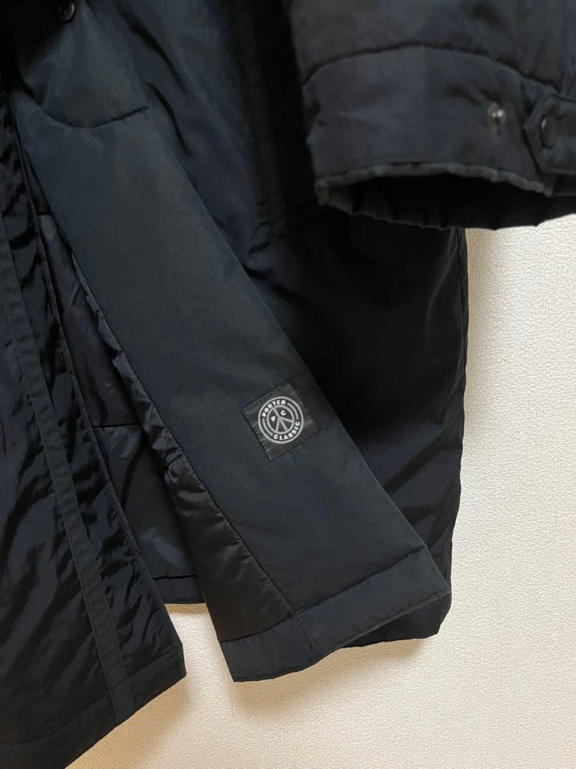 ポータークラシック シェーンナイロンバルカラーコート プリマロフト