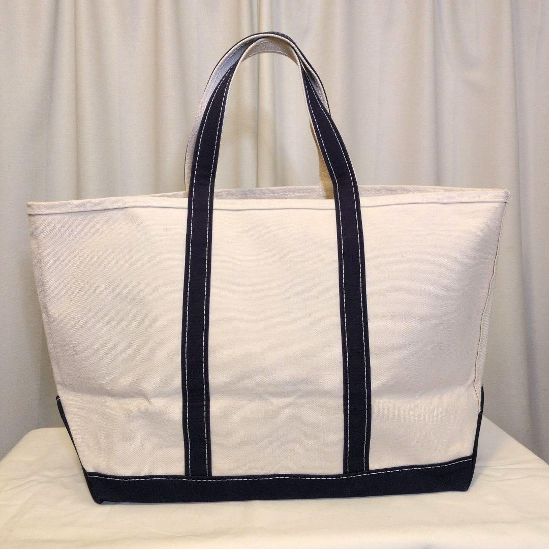 美品 L.L.Bean エルエルビーン トートバッグ ネイビー USA製