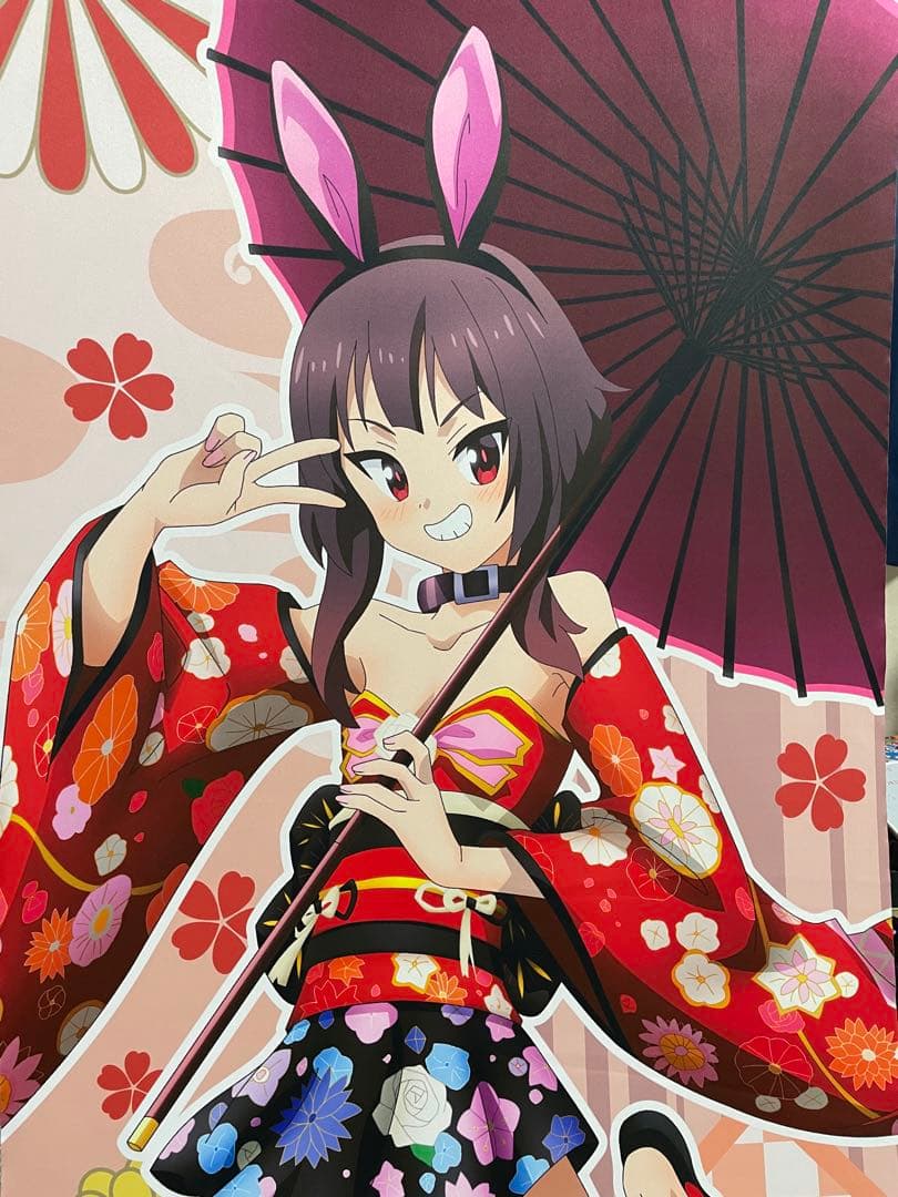 このすば　等身大タペストリー和風バニー　 ドンキコラボ3種セット