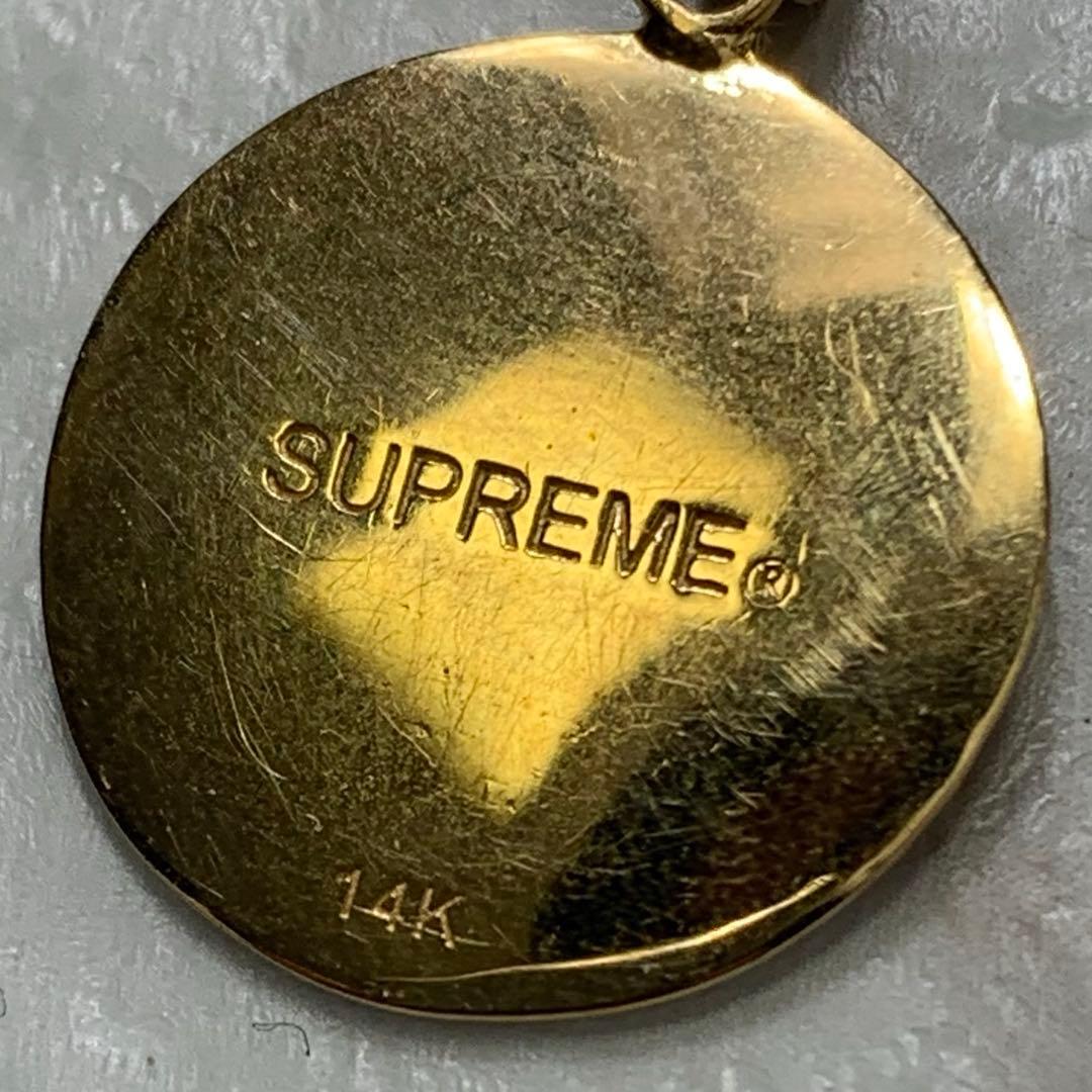 SUPREME Justice Gold Pendant 14k 18ss. - メルカリ