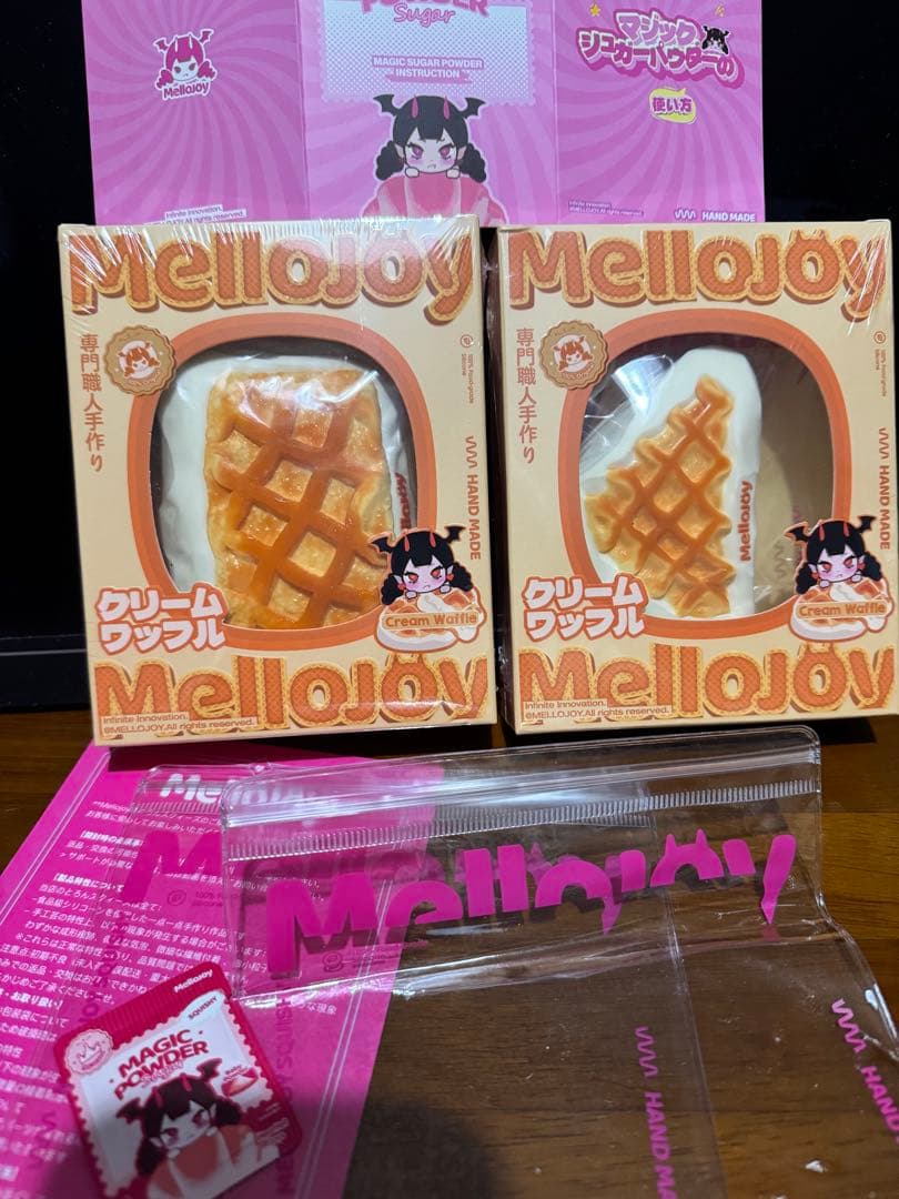 MelloJoy クリームワッフル 2個セット 新品未開封 - メルカリ