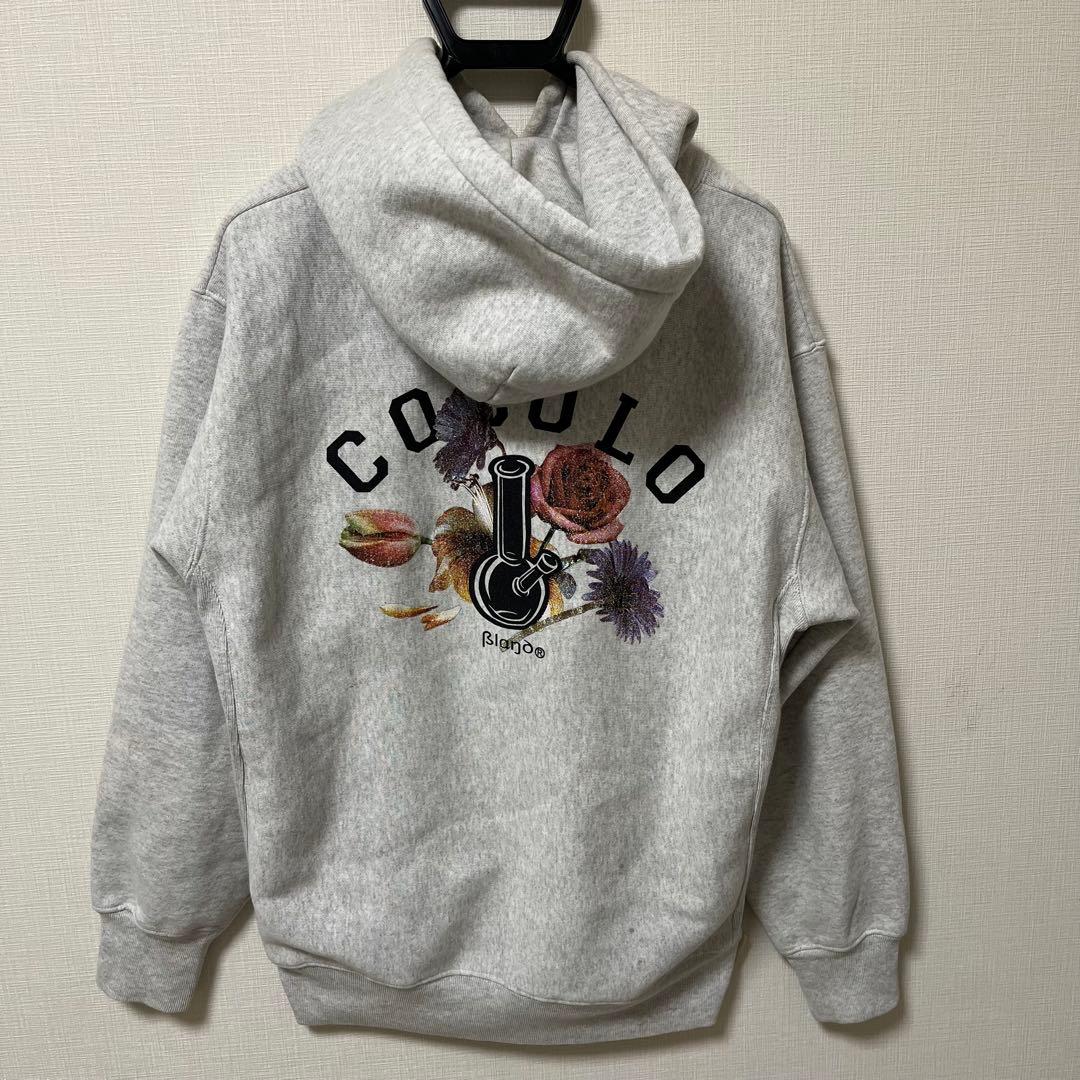 COCOLO BLAND】 ココロブランド 花柄 パーカー XLサイズ - メルカリ