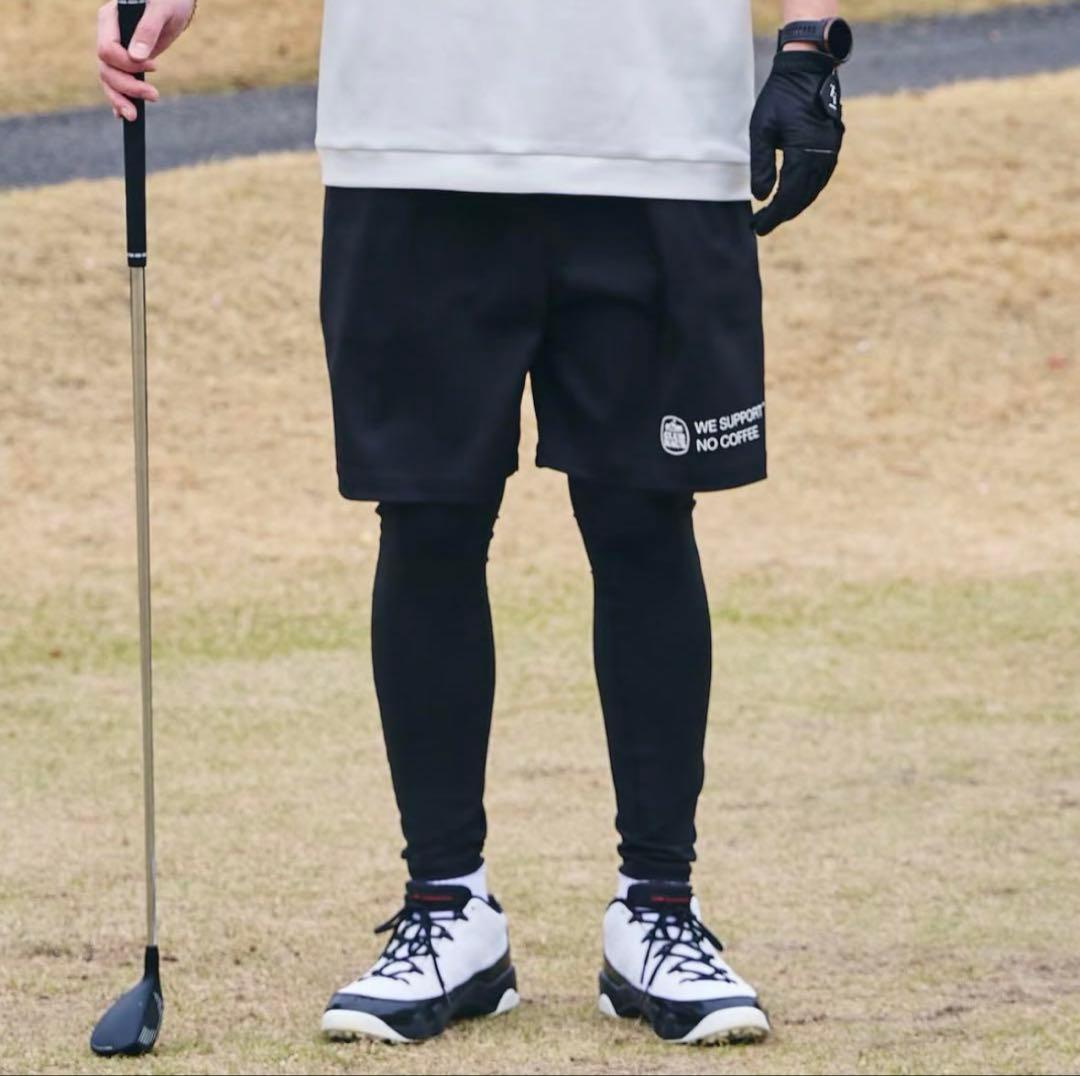 NO COFFEE × CLUBHAUS NYLON SHORT PANT L