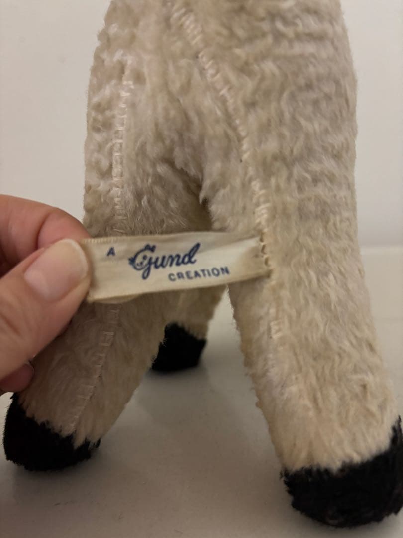 アンティーク Gund Lammi Gund Lamb羊 ぬいぐるみ