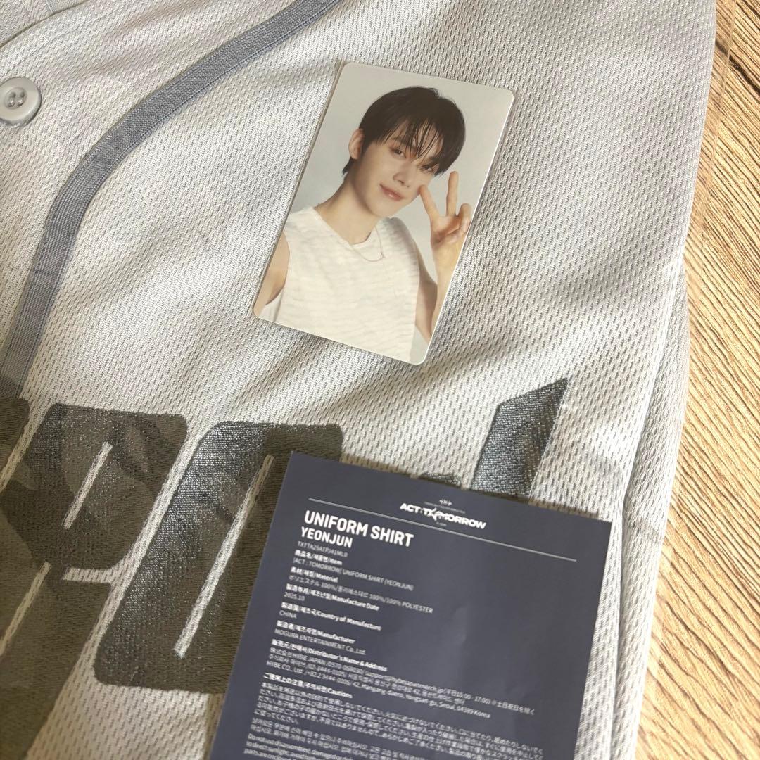 ヨンジュン TXT 〈ACT: TOMORROW〉ユニフォーム Tシャツ - メルカリ