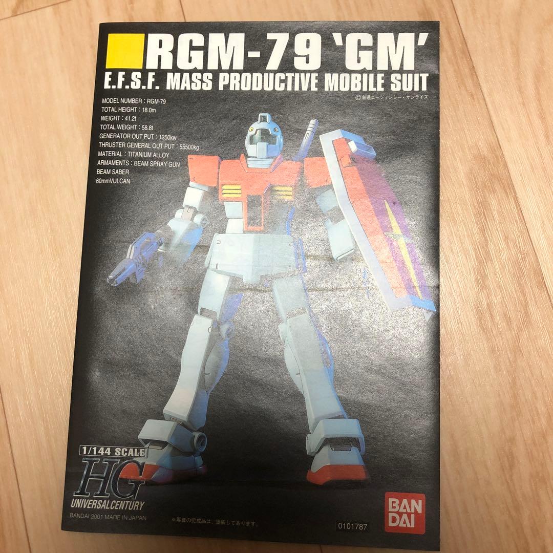 RGM-79 1/144 ガンプラ　オラザク　当選品　ジム　リアルタイプカラー