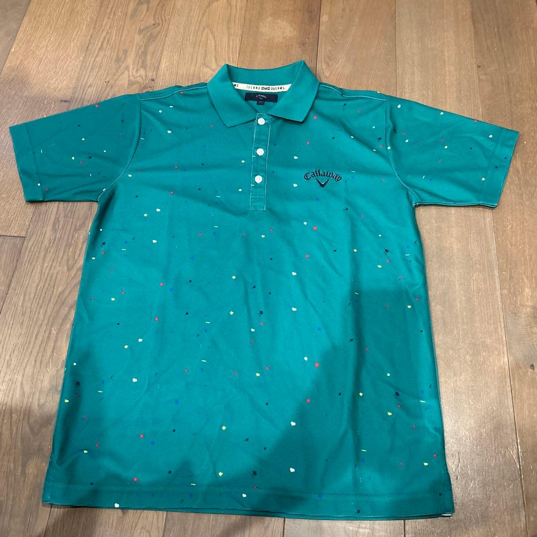 Callaway ドット柄 ポロシャツ Mサイズ - メルカリ
