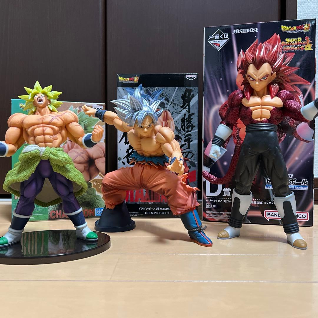 ドラゴンボール DRAGONBALL超 孫悟空 ベジータ ブロリー フィギュア