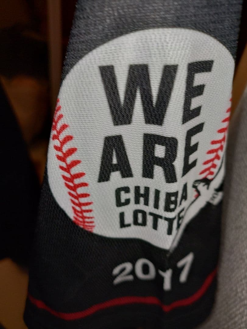 千葉ロッテマリーンズファン必見‼️ 野球応援グッズユニホーム3枚、ほか