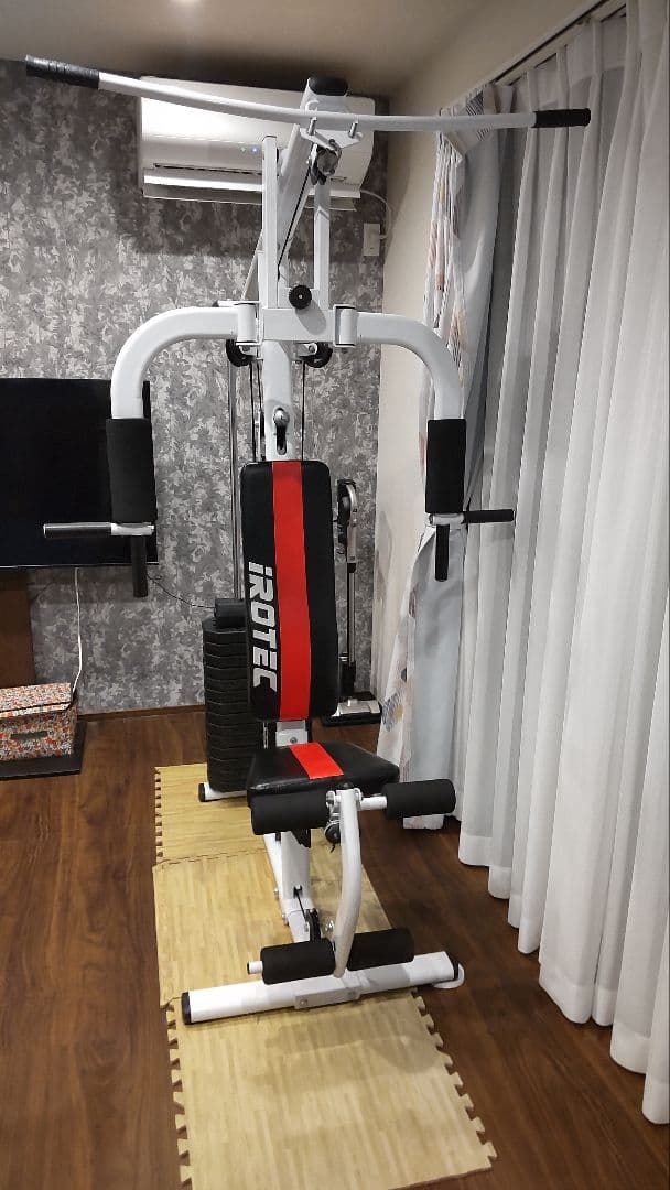 IROTEC マルチホームジムDX１５０ポンドタイプ マルチホームジム150V2 ウエイトMAX150ポンド IROTEC (アイロテック)