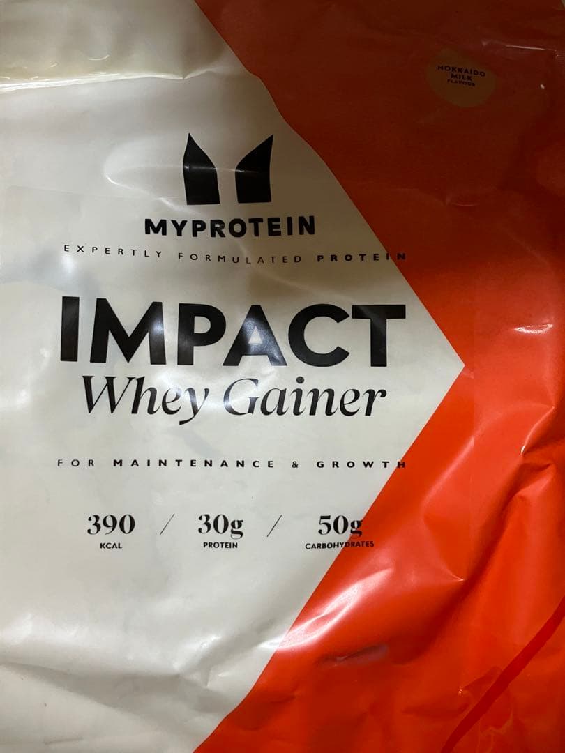 マイプロテイン　ウェイトゲイナー　2.5kg×2 北海道ミルク　5kg