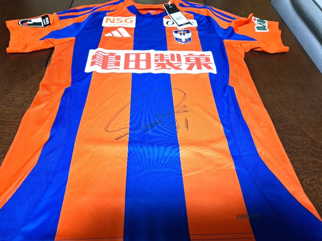 最終値下げ！アルビレックス新潟 長谷川元希選手2025直筆サイン入り