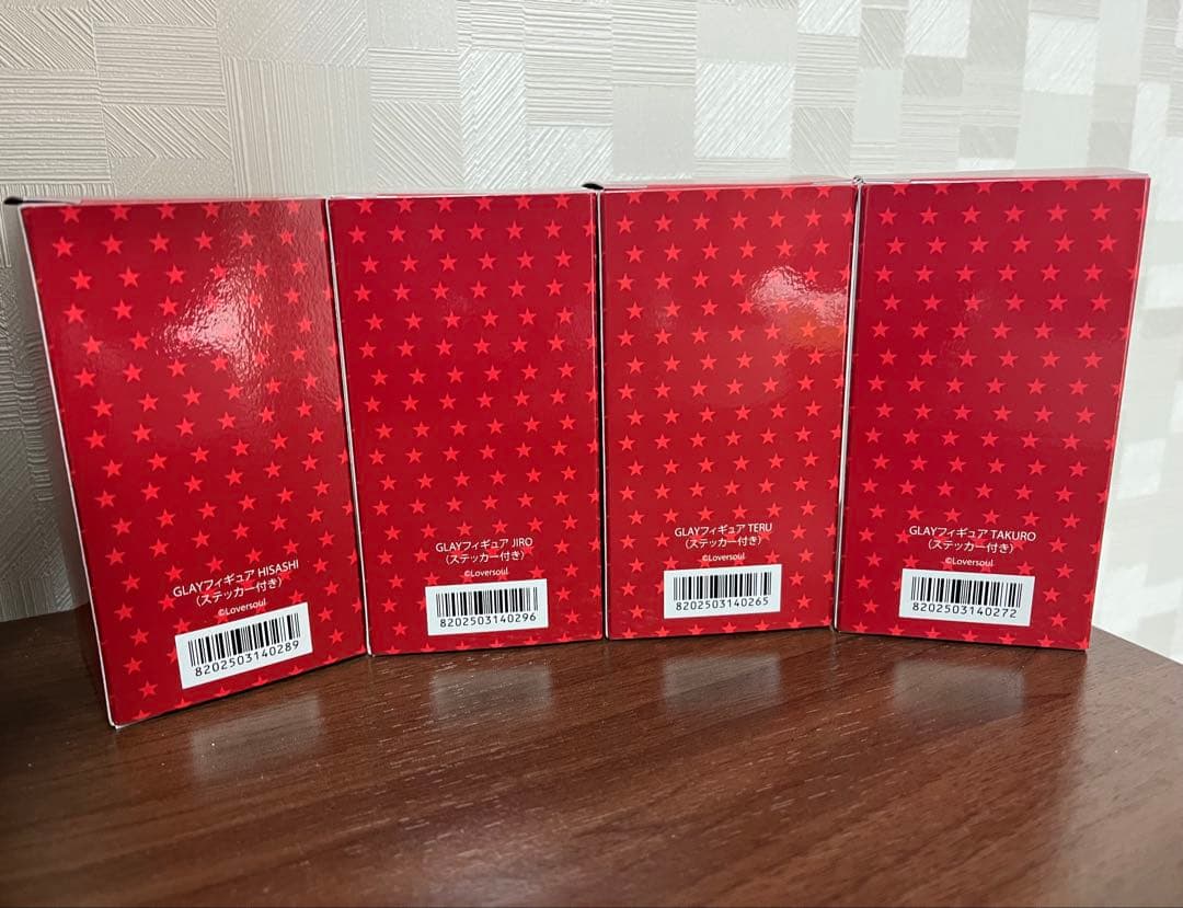 GLAY フィギュア 2024-2025 GRAND FINALE 4体セット