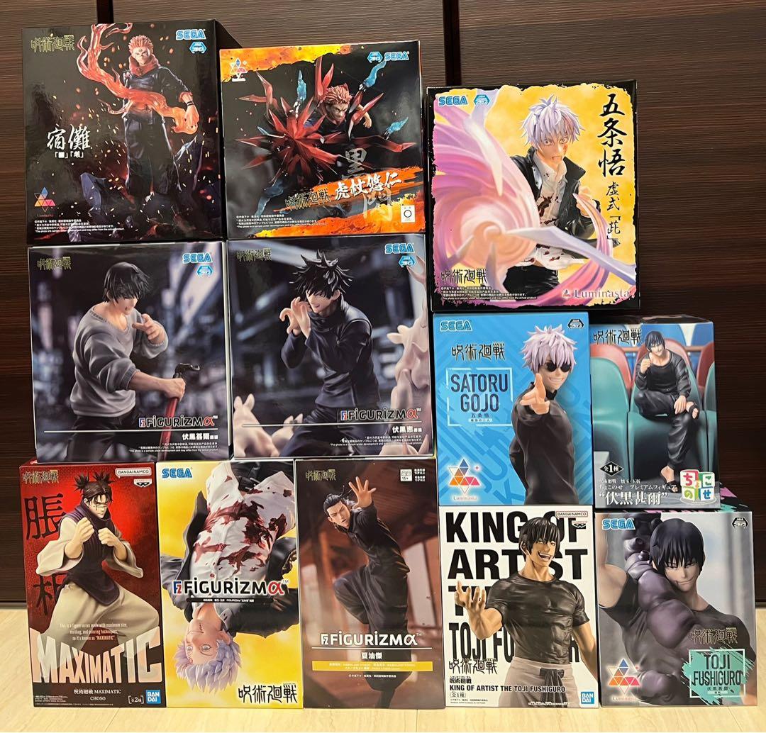 呪術廻戦フィギュアまとめ売り 脹相・五条悟・虎杖悠仁・夏油傑・伏黒