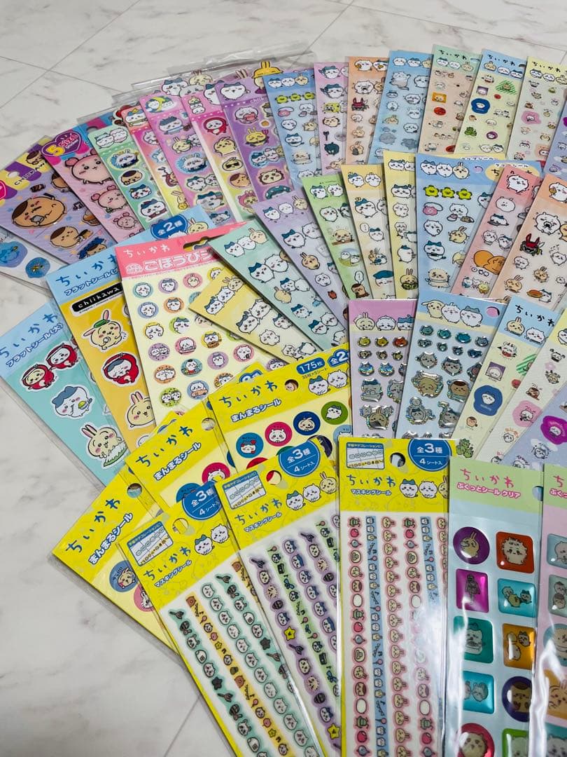 新品未使用品　大人気　ちいかわ　シールセット ぷっくりシール　バラ売り不可