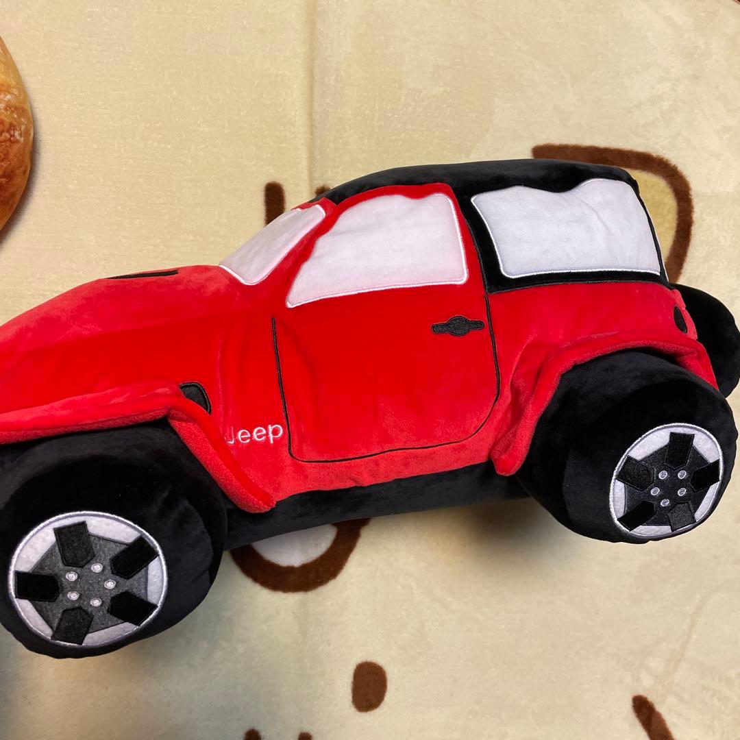 Jeep ジープ ラングラー ぬいぐるみ クッション 車