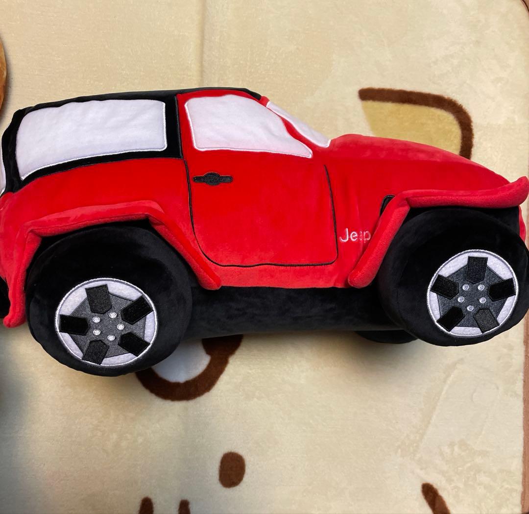 Jeep ジープ ラングラー ぬいぐるみ クッション 車