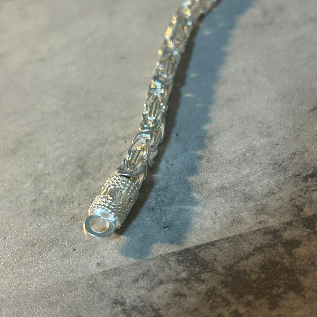 在庫限り】シルバー925タイシルバー ドラゴンボーンチェーン