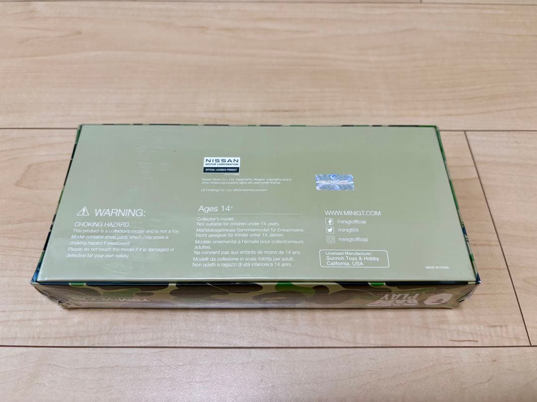 miniGT 1/64 BAPE Liberty Walk 4台セット