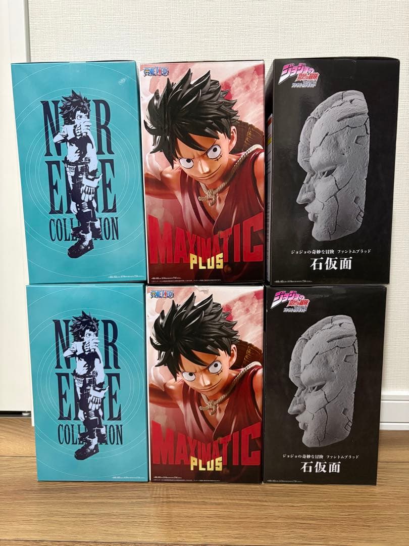 僕のヒーローアカデミア 緑谷出久 ワンピース ルフィ ジョジョ 石仮面