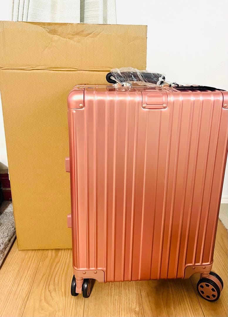 ラスト1点【lanbao】スーツケースアルミTSAロックSサイズ45L - メルカリ