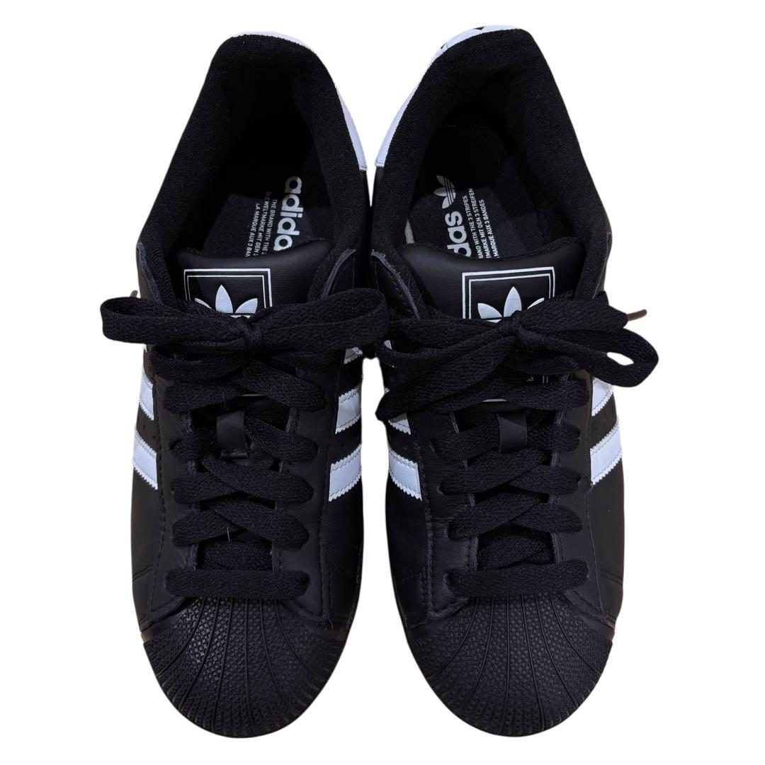 adidas スーパースター 黒白 26.0cm 極美品 定番 人気
