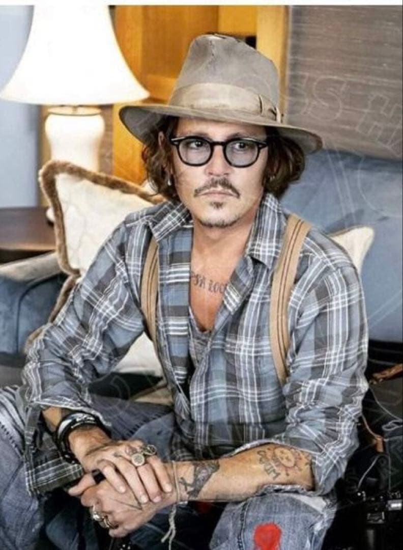 美品】ダブルアールエル（RRL）ジョニーデップ着用・チェックシャツ