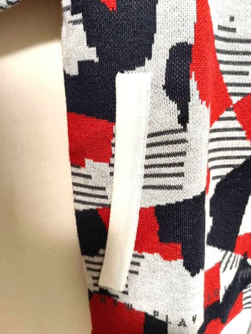 PING Sサイズ 幾何学模様 ニットジャケット 新品タグ付き - メルカリ