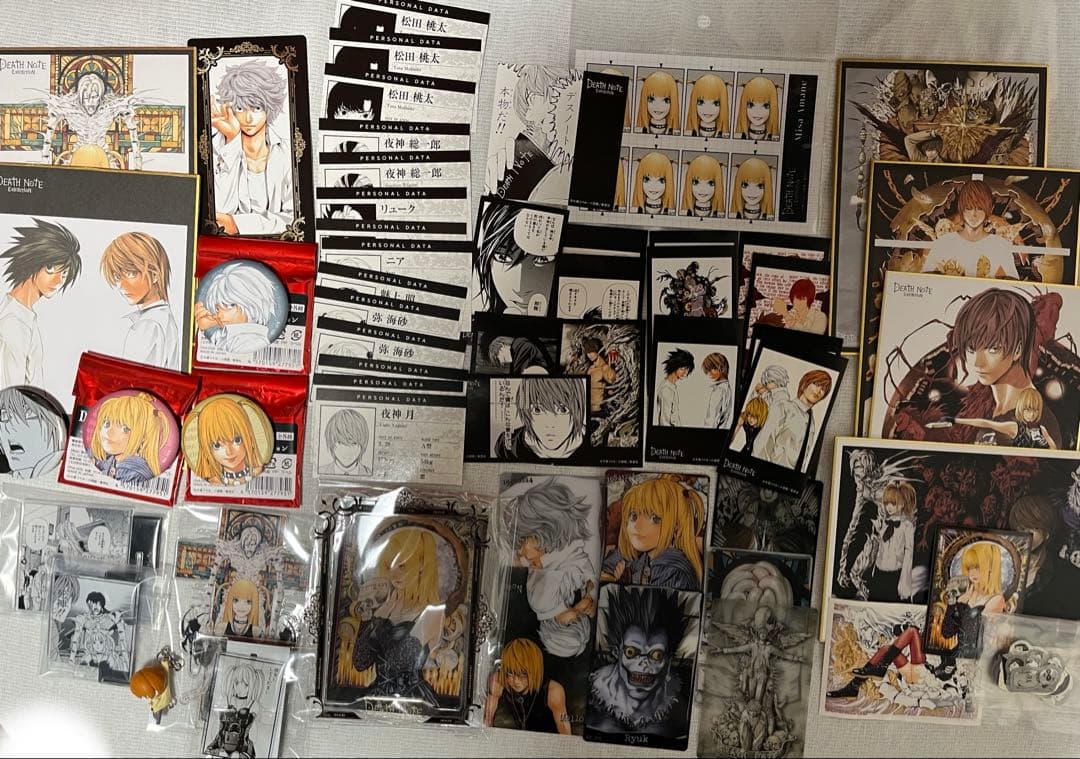 DEATHNOTE グッズ まとめ売り DEATH NOTE(デスノート)グッズ買取】フィギュア・オンラインくじが今