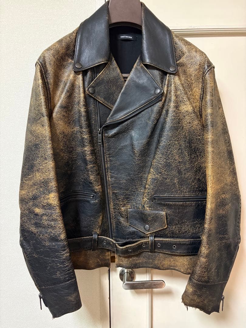 M*様 CHRISTIAN DADAダブルライダースジャケット44 CHRISTIAN DADA（クリスチャンダダ）の「CHRISTIAN DADA ダブル