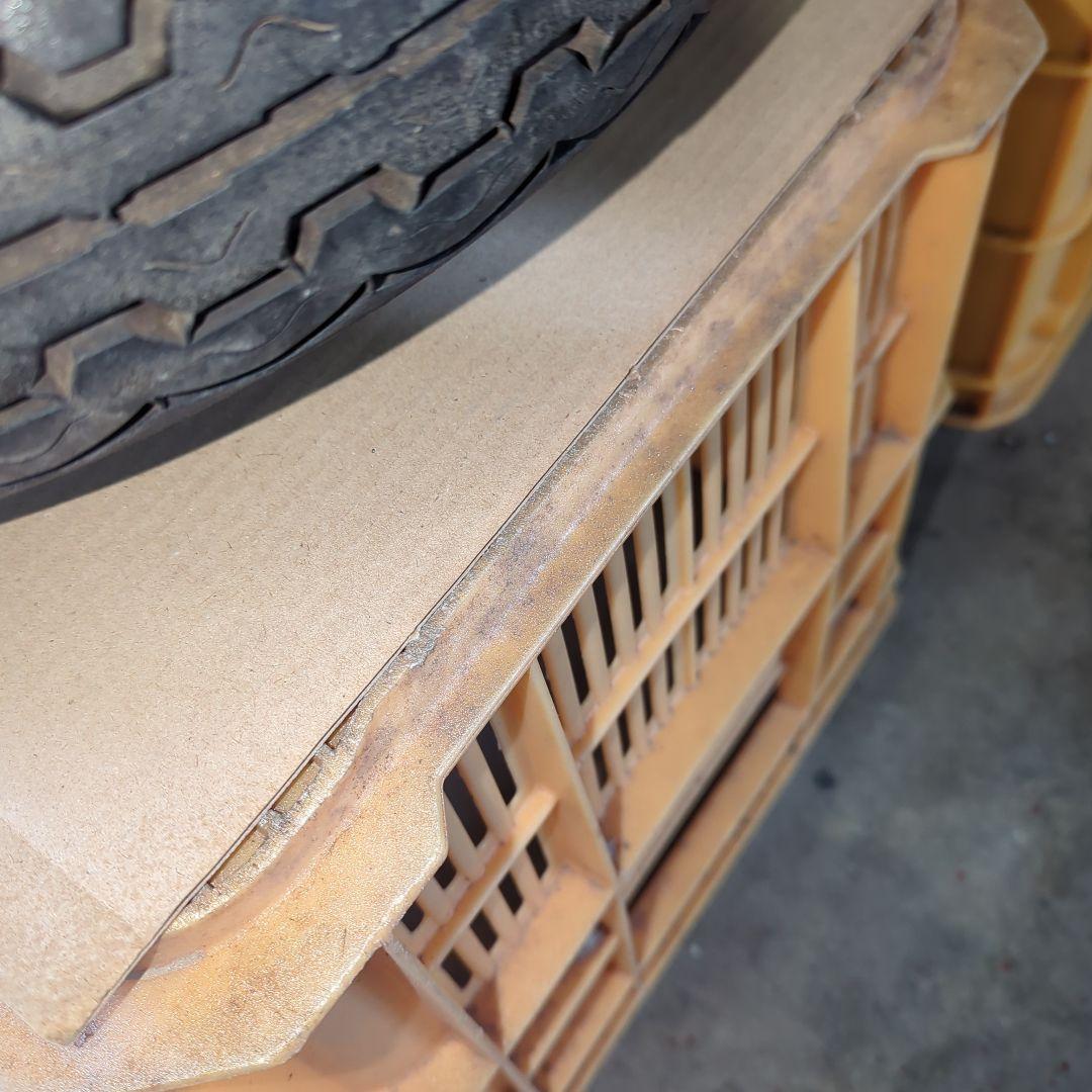 2型シャリー純正3本スポークタイヤホイールセットハブ付き！ - メルカリ