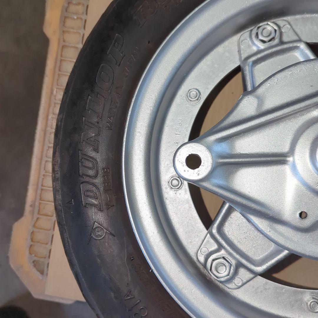 2型シャリー純正3本スポークタイヤホイールセットハブ付き！ - メルカリ