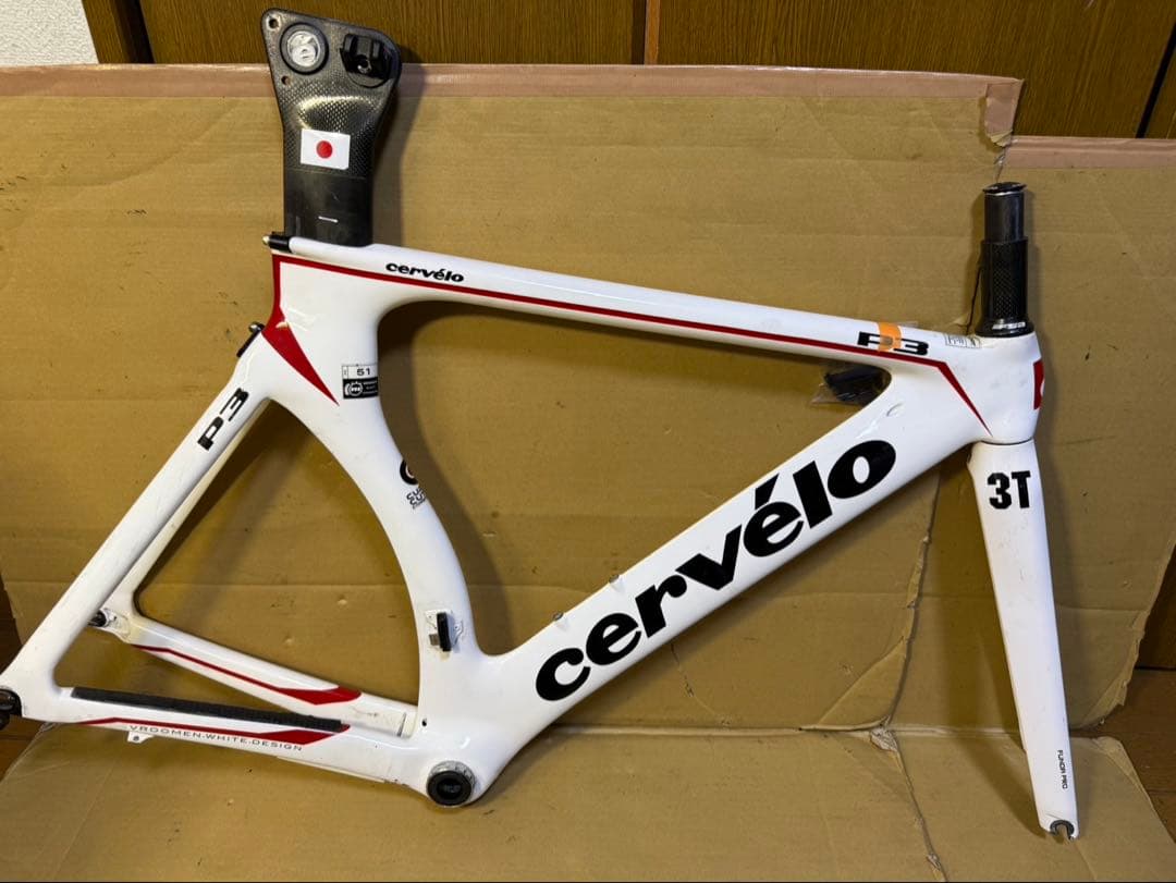 cervelo p3 TTバイク カーボンフレーム ロードバイク - メルカリ