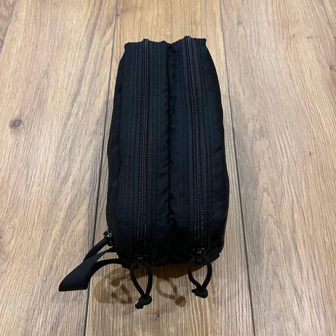 極美品・廃盤】ブリーフィング DOUBLE ZIP POUCH アメリカ製