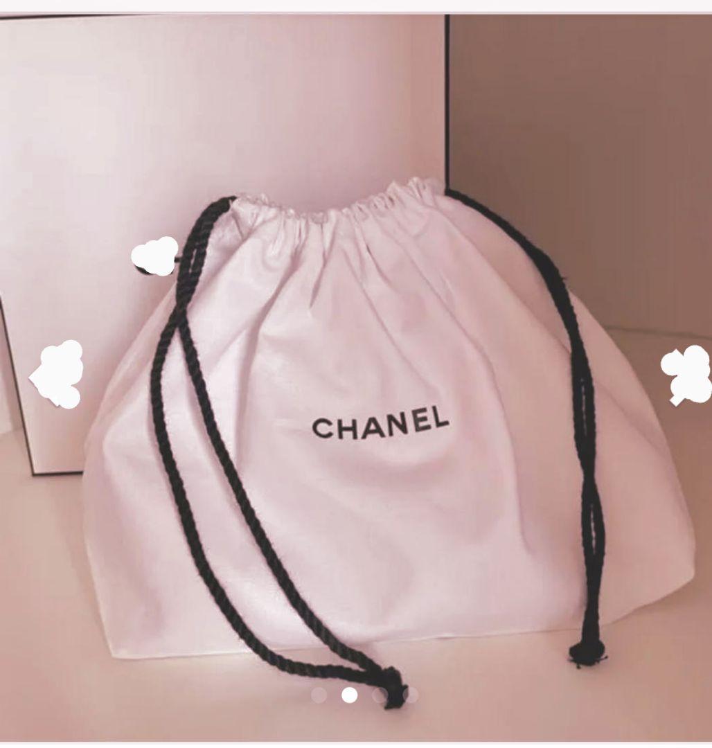 最新】CHANELシャネル巾着袋 ノベルティー正規品 - メルカリ