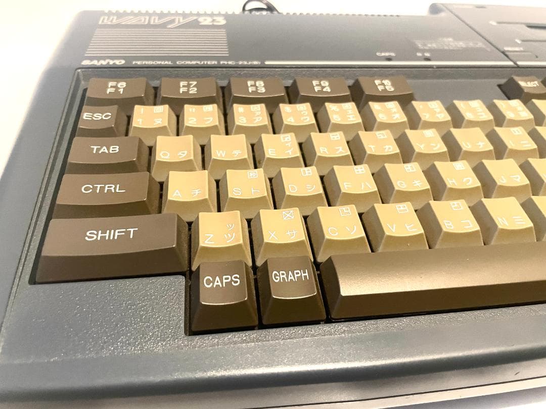 SANYO WAVY 23 MSX2 PHC-23J 動作確認済 - メルカリ