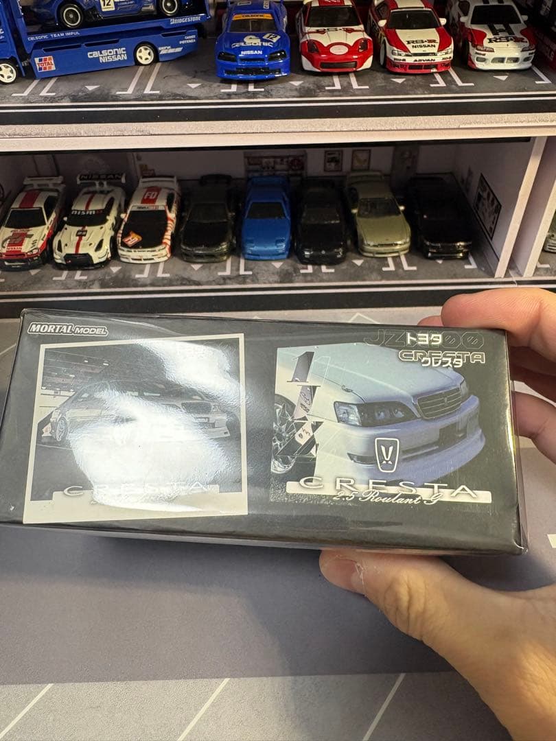 モータルモデル1/64 トヨタ クレスタ 2.5 ルラーンG JZX100 - メルカリ