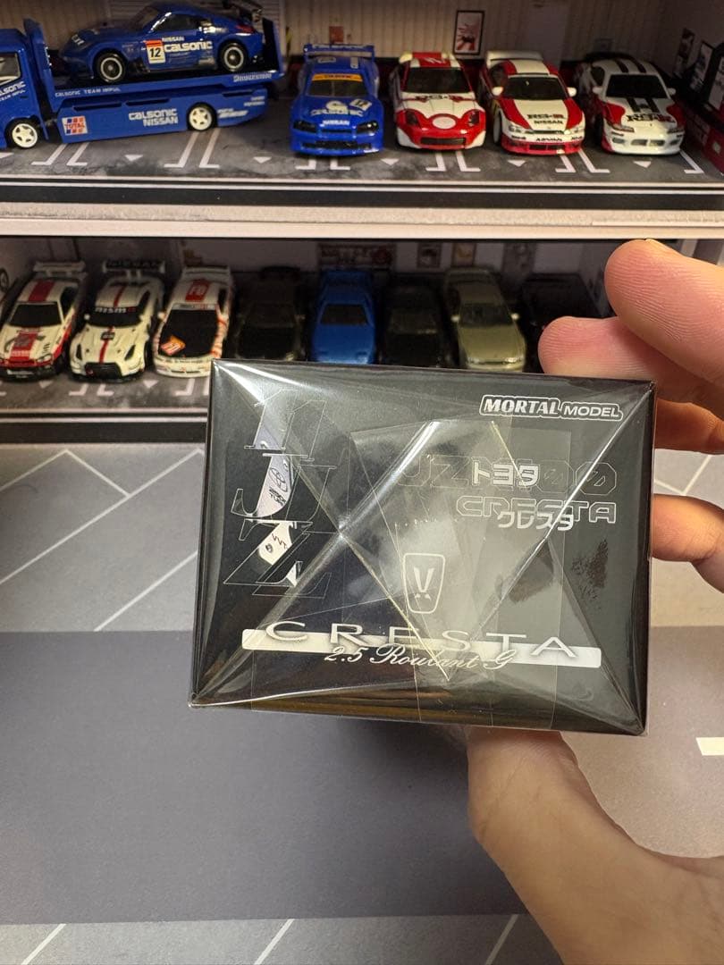 モータルモデル1/64 トヨタ クレスタ 2.5 ルラーンG JZX100 - メルカリ