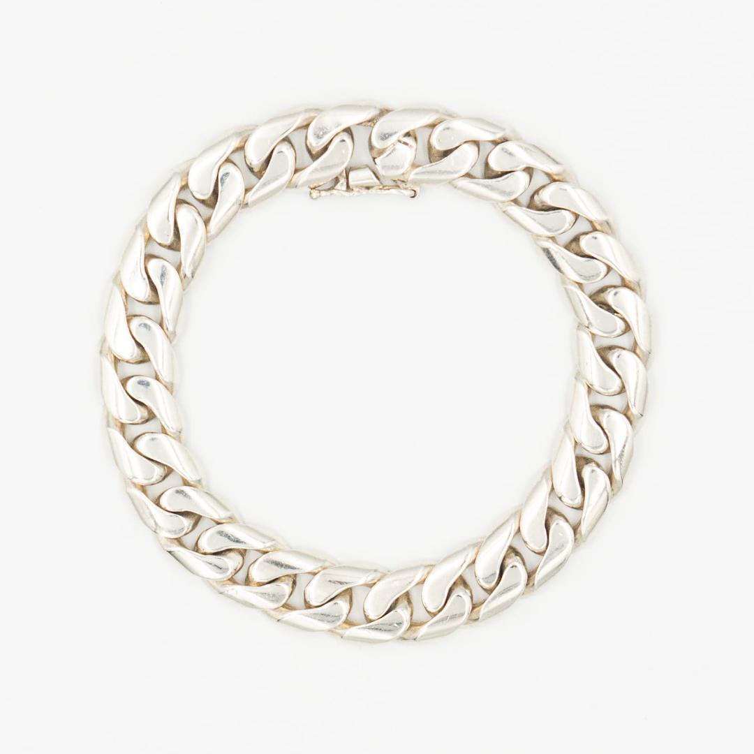 ヴィンテージ ティファニー 喜平チェーン ブレスレット シルバー 20.8cm