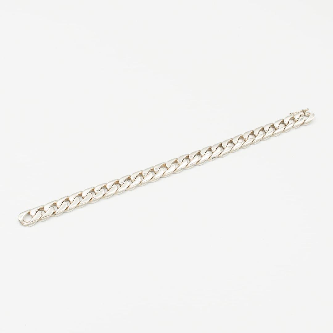 ヴィンテージ ティファニー 喜平チェーン ブレスレット シルバー 20.8cm