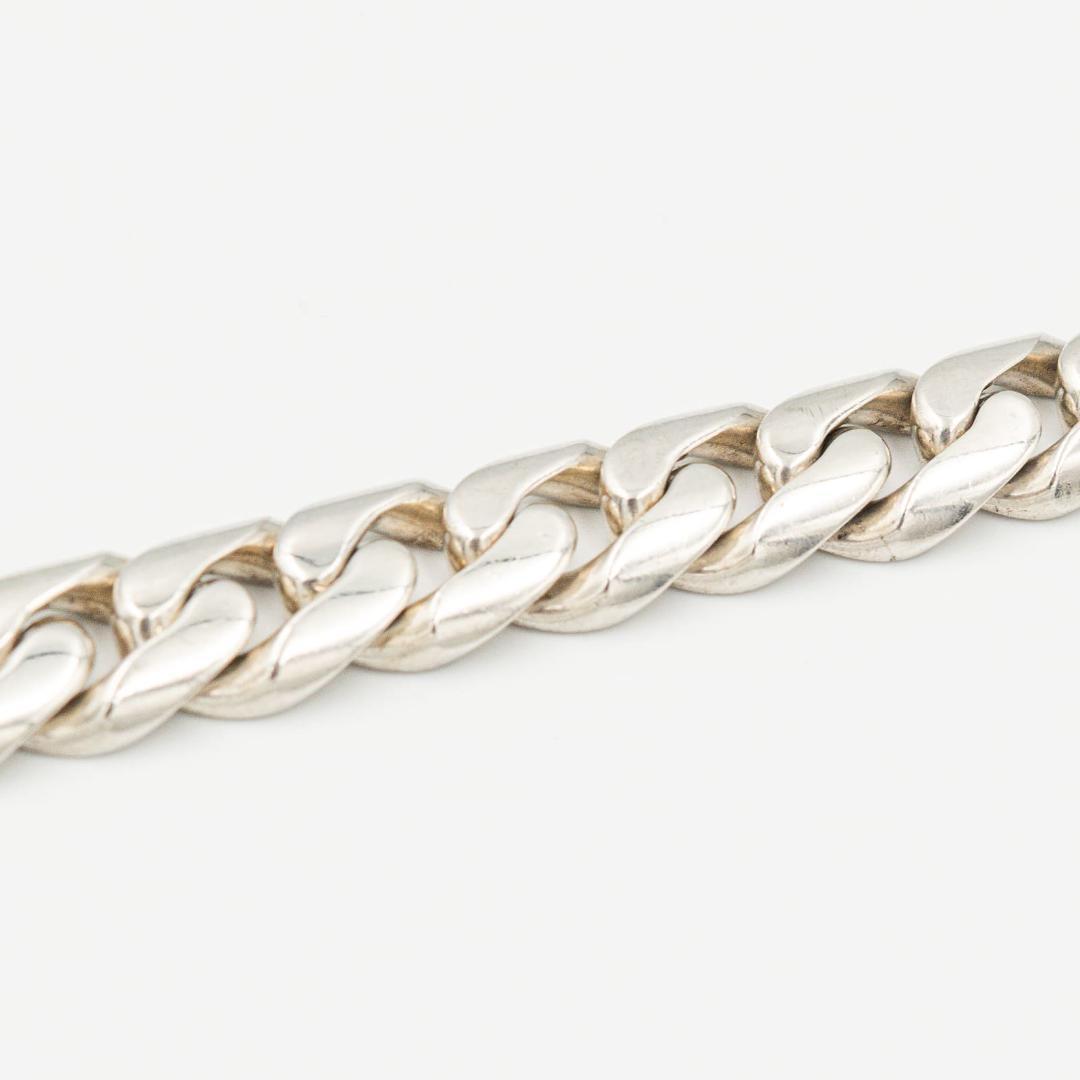 ヴィンテージ ティファニー 喜平チェーン ブレスレット シルバー 20.8cm