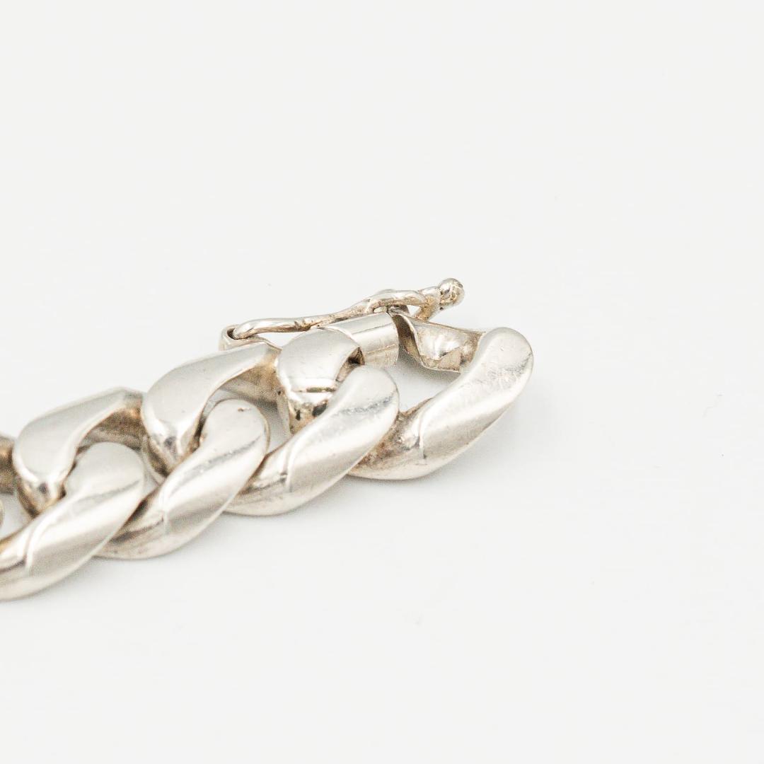 ヴィンテージ ティファニー 喜平チェーン ブレスレット シルバー 20.8cm