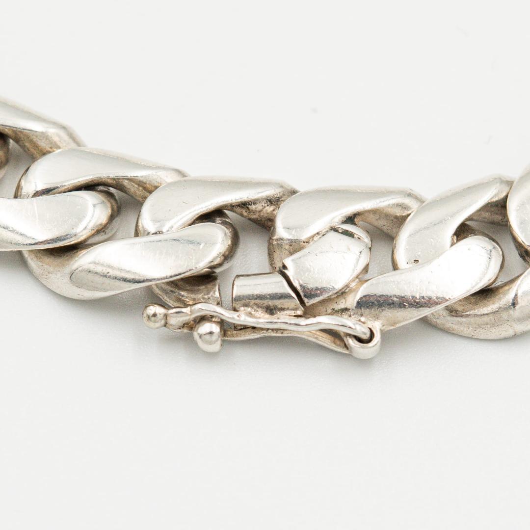 ヴィンテージ ティファニー 喜平チェーン ブレスレット シルバー 20.8cm