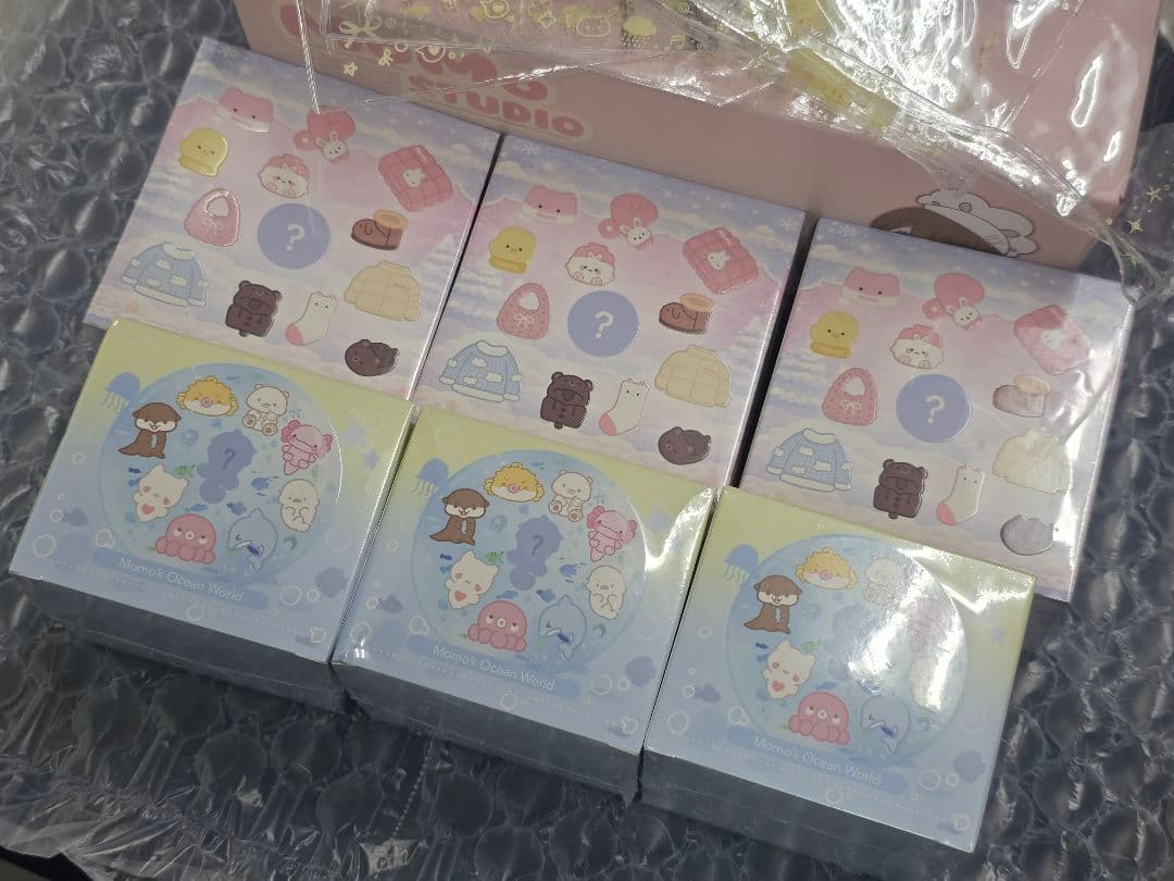 即日発送【未開封6個】海洋シリーズ　第1弾　冬シリーズ　シュリンク付き　予備袋