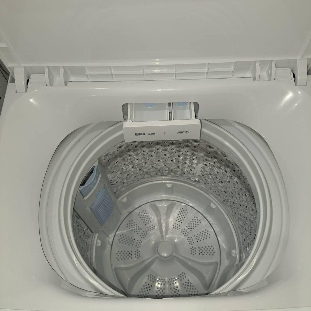 引き取り限定 ホワイト 縦型洗濯機 HWーK70J - メルカリ