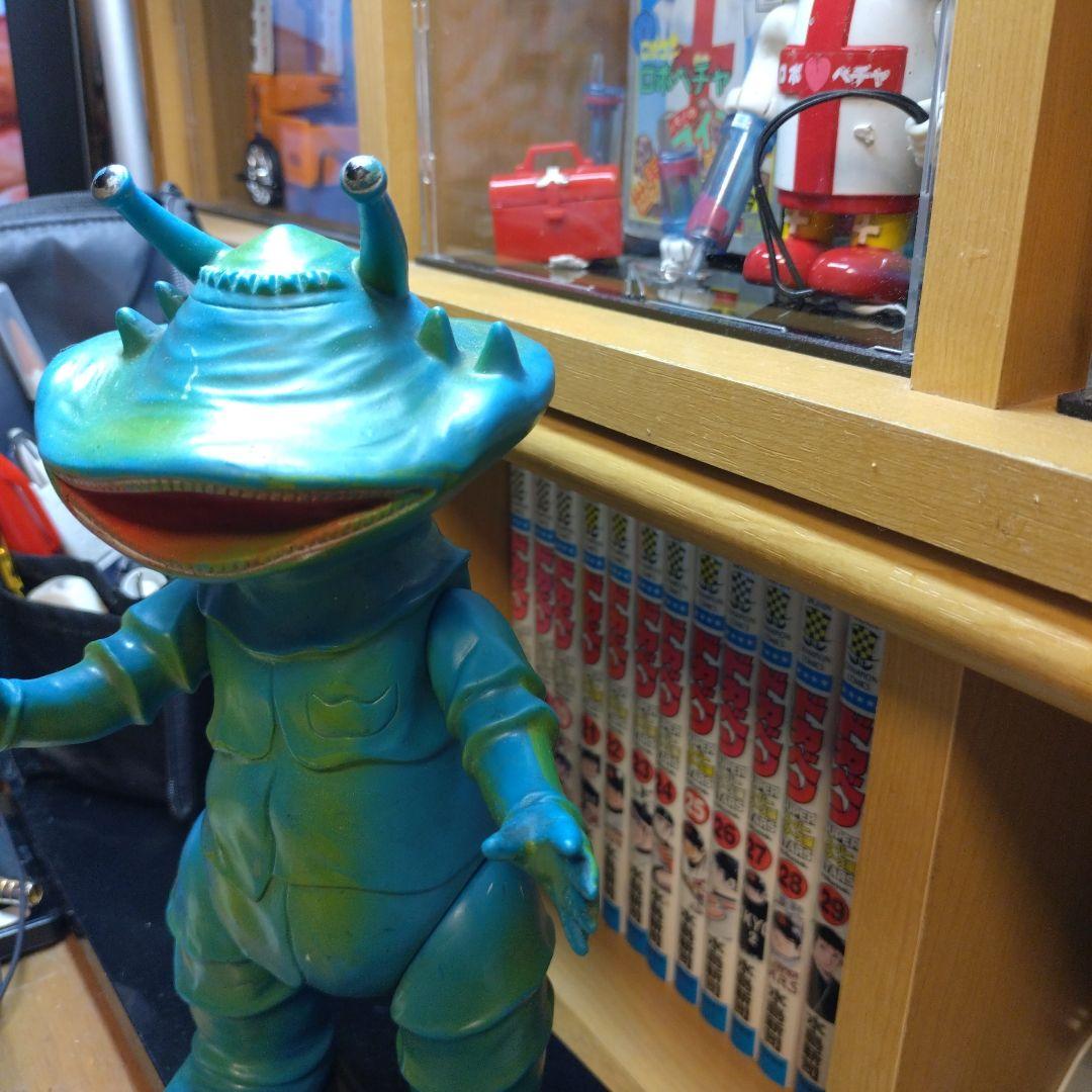 当時物 マルサン カネゴン ソフビ 怪獣　ウルトラQ