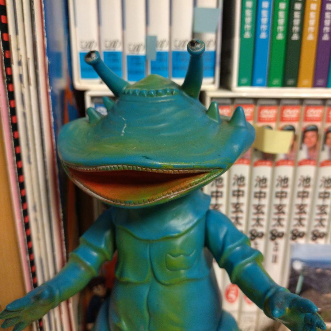 当時物 マルサン カネゴン ソフビ 怪獣　ウルトラQ